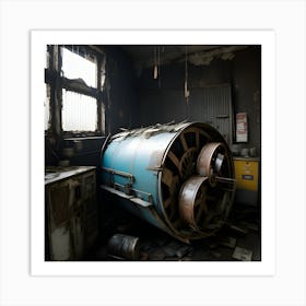 Abandoned Factory 2 Art Print