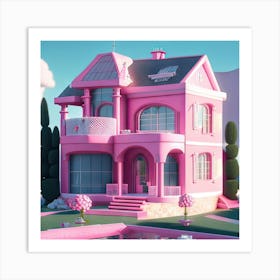 Barbie Dream House (481) Art Print