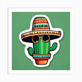 Mexican Cactus 23 Art Print