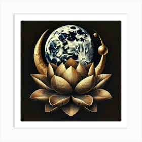 Lotus Flower 176 Art Print