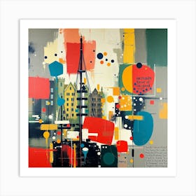 Cityscape 1 Art Print