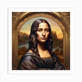 Mona Lisa 2 Art Print