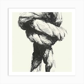 Knotty Knot 2 Art Print