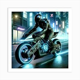 Future Motorcycle 1 Art Print