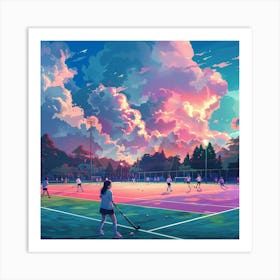 Cloudy Sky Art Print