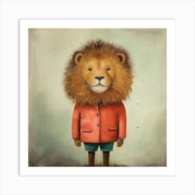 Cute Lion 2 Art Print