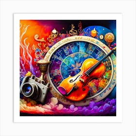 Circle of Creativity Art Print