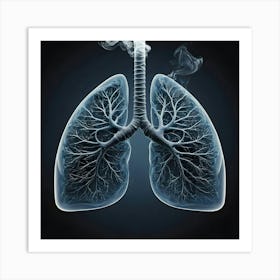 Lungs Stock Videos & Royalty-Free Footage 28 Art Print