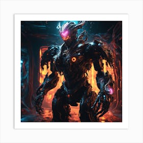 Cyborg Art Print