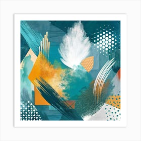 Abstract Painting 243 Art Print