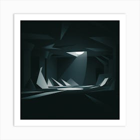 Dark Room 1 Art Print