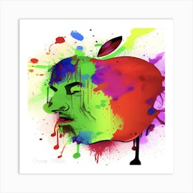 Apple Logo Art Print