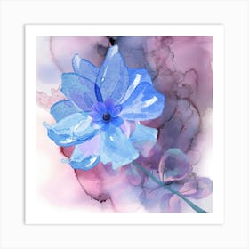 Watercolor Flower Art Print