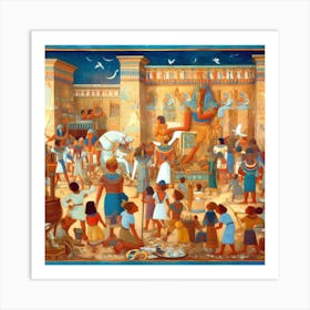 Egyptian Pharaohs Art Print