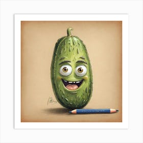 Pickle 25 Art Print