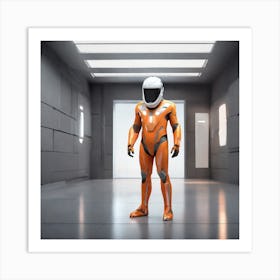 Space Suit Art Print