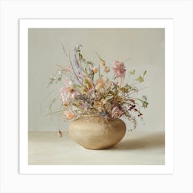 Vase Of Flowers 5 Art Print