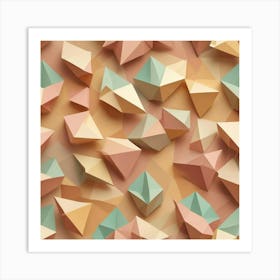 Abstract Geometric Pattern 59 Art Print