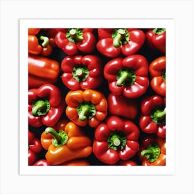 Red Peppers 3 Art Print