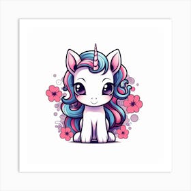 Unicorn 48 Art Print