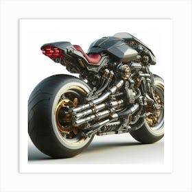 Motorcycle Concept Art Art Print