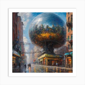 'The Sphere' Art Print