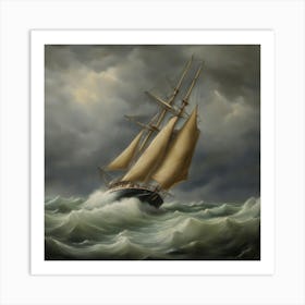 Stormy Night Art Print