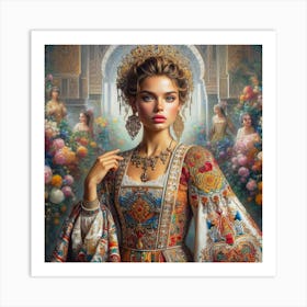 Russian Empress Art Print