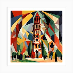 Clock Tower Art Print