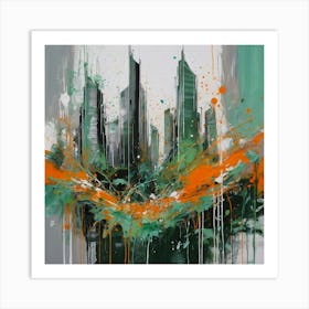 Cityscape Art Print