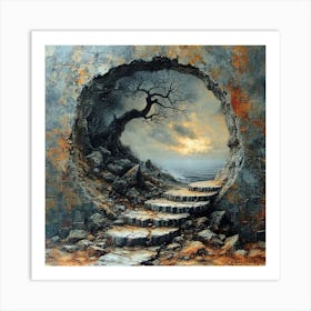 'Portal to the Other Side' print Art Print