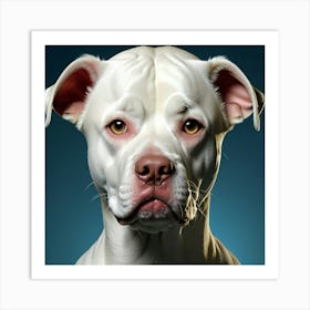 Portrait Of A Dog 5 Art Print