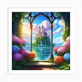 Fairy Tale Castle Art Print