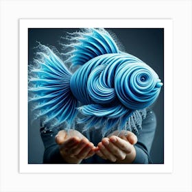 Fish - Fish Stock Videos & Royalty-Free Footage Art Print