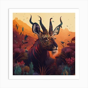 Antelope Art Print