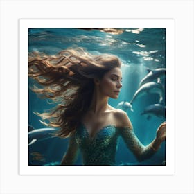 Little Mermaid Art Print