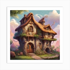 Fairy House 2 Art Print