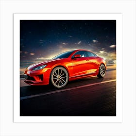 Firefly Sport, Car, Sleek, Aerodynamic, Fast, Luxury, Powerful, Modern, Performance, Dynamic, Stylis (26) Art Print