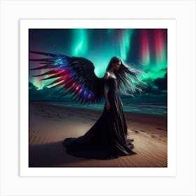 Angel With Wings Art Print