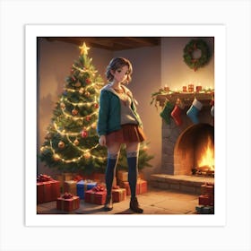 Christmas Tree 1 Art Print