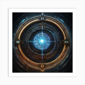 Compass Art Print