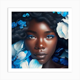 Blue Beauty 1 Art Print