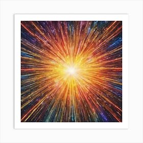 Star Burst Art Print