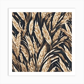 Wheat Field 1 Art Print