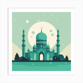 Islamic Mosque 3 Art Print