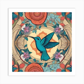 Hummingbird 1 Art Print