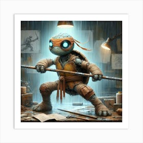 Teenage Mutant Ninja Turtles 2 Art Print