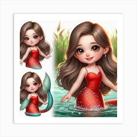 Mermaid Art Print