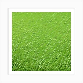 Grass Field 1 Art Print