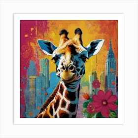 Giraffe 5 Art Print